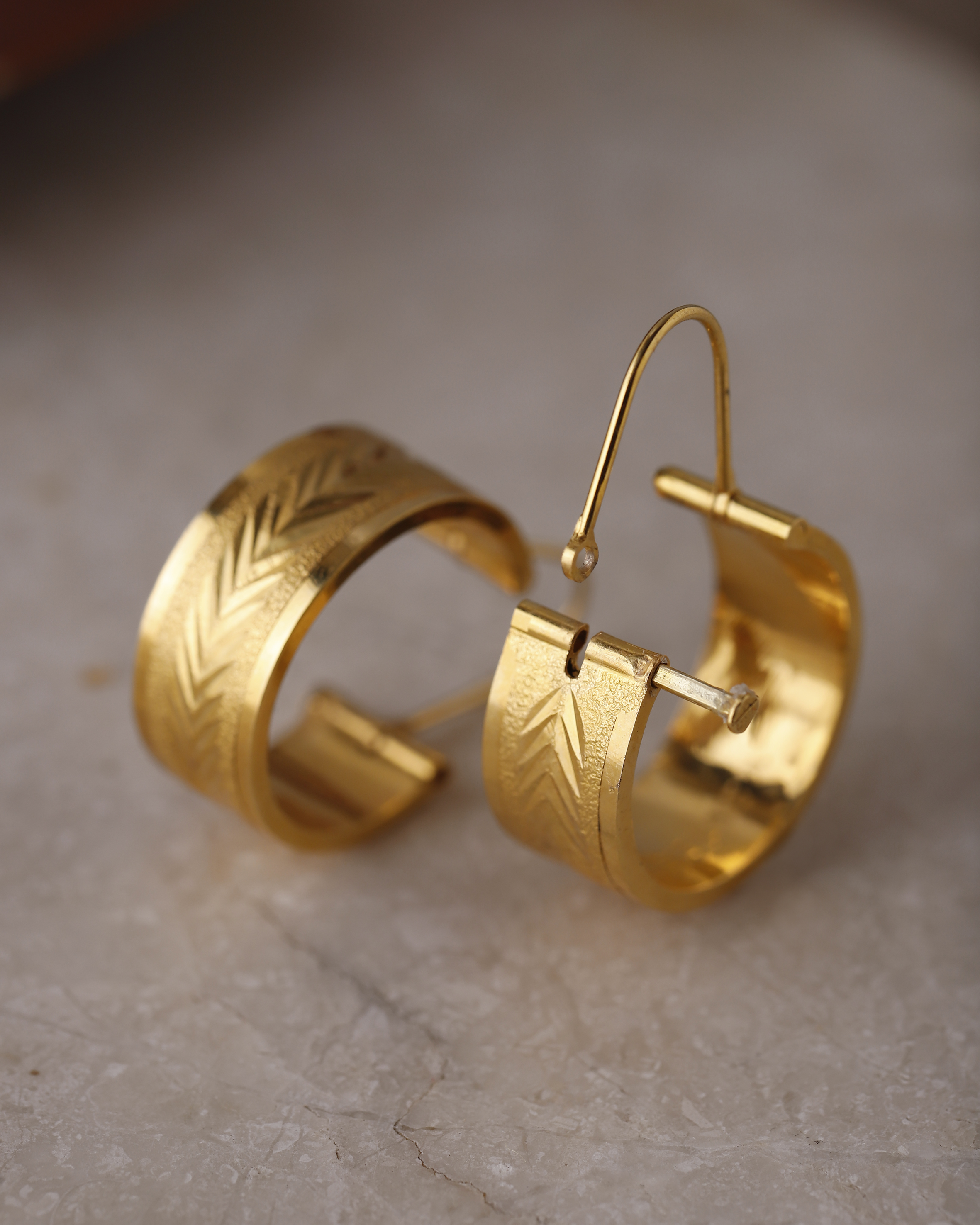 Golden Elegance Earrings